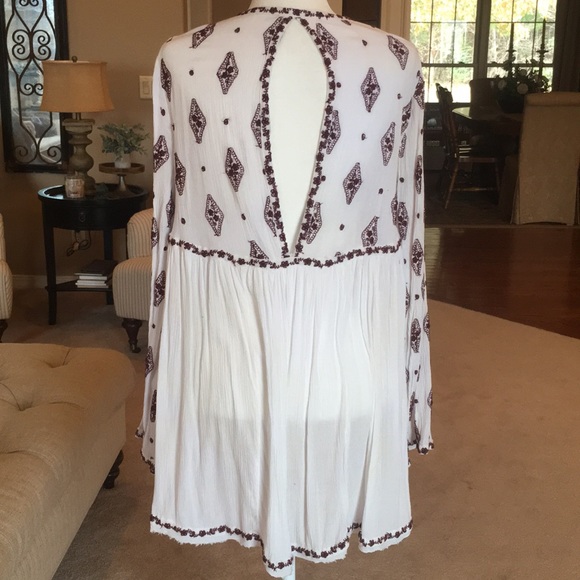 Free People swing dress with diamond embroidery - Picture 8 of 8